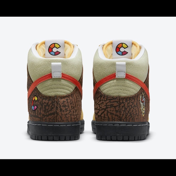 Nike SB Dunk High ISO Orange Label Kebab & Destroy - Picture 5 of 13